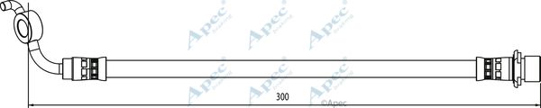 APEC BRAKING Тормозной шланг HOS4128